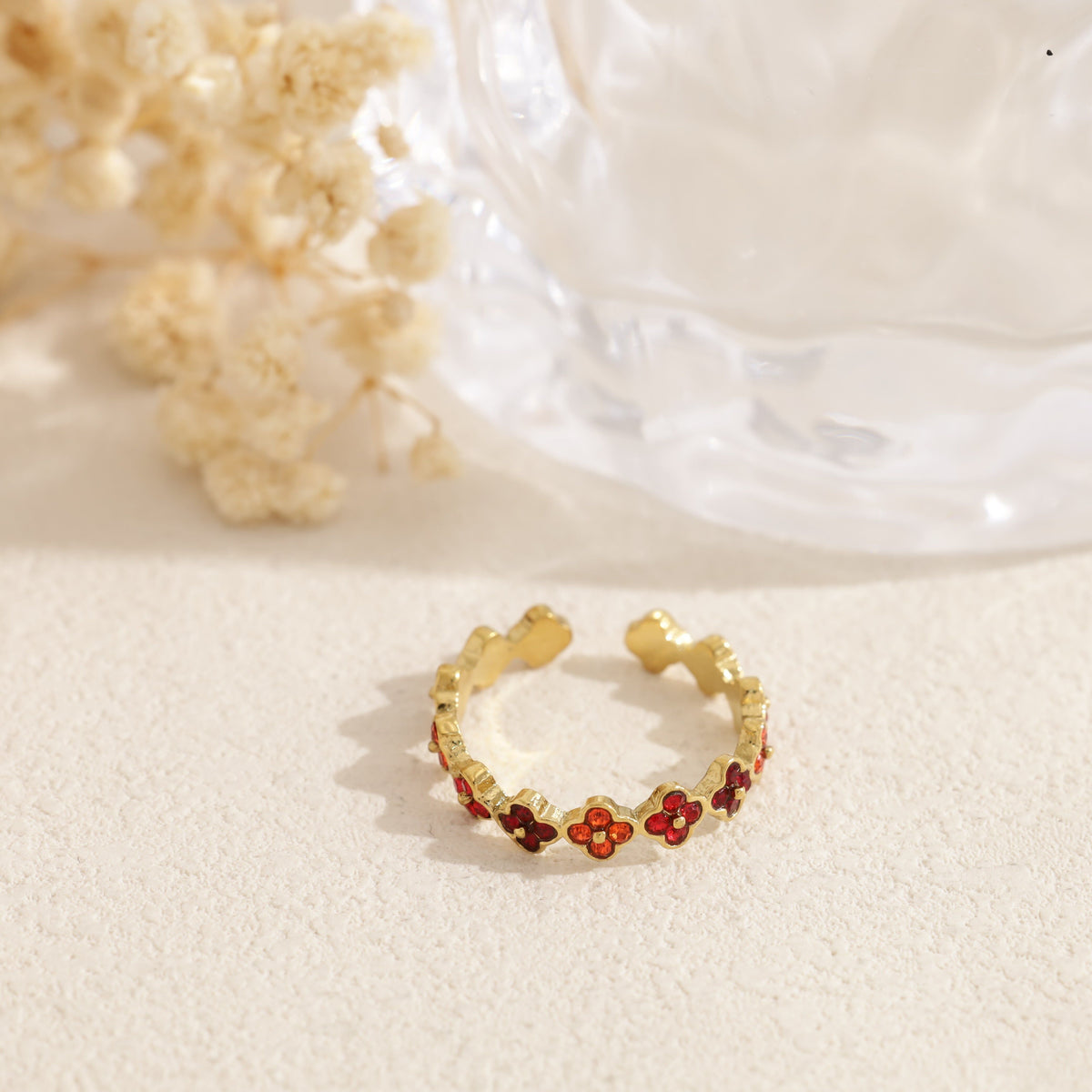 Bague Lyana – Rouge
