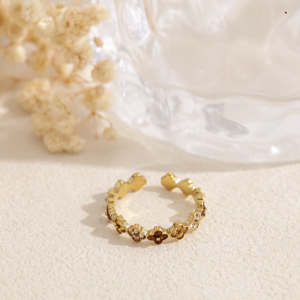 Bague Lyana – Marron