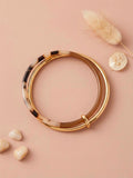Bracelet Garance – Double Jonc Entrelacé
