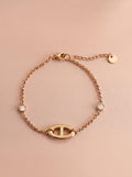 Bracelet Perla– Chaîne Maillon Zirconium