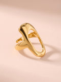 Bague Oriana – Grand Ovale Poli Miroir
