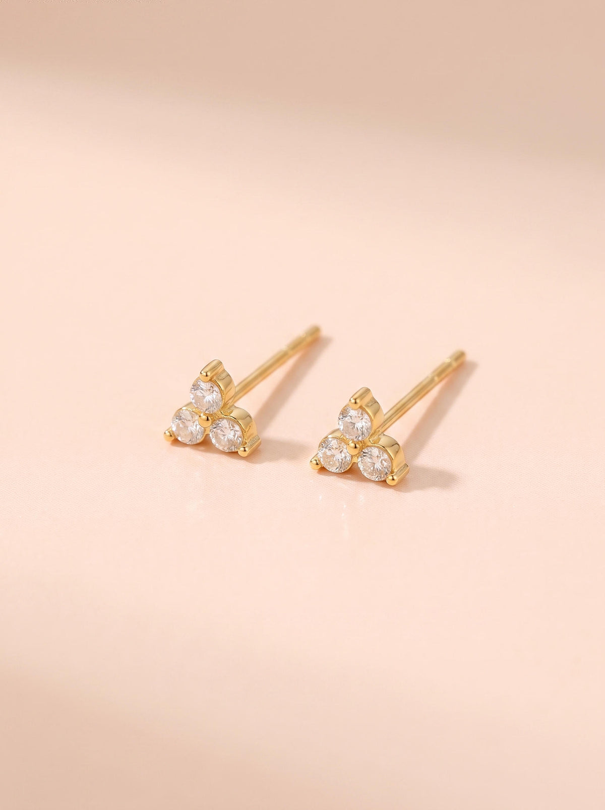 Puces Léora– Trio Mini Strass